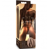 Коричневый мастубратор-вагина Nicole s Kitty - Blush Novelties - в Тамбове купить с доставкой