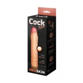 Телесная насадка-удлинитель из неоскин - 19,5 см. - LOVETOY (А-Полимер) - в Тамбове купить с доставкой