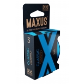 Классические презервативы в железном кейсе MAXUS Classic - 3 шт. - Maxus - купить с доставкой в Тамбове