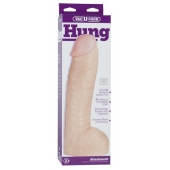 Огромная насадка-реалистик Vac-U-Lock Realistic Hung - 31,7 см. - Doc Johnson - купить с доставкой в Тамбове