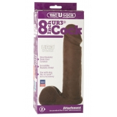 Насадка-реалистик Vac-U-Lock 8  ULTRASKYN Cock - 20,6 см. - Doc Johnson - купить с доставкой в Тамбове