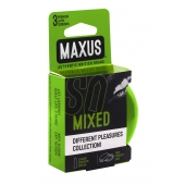 Презервативы в железном кейсе MAXUS Mixed - 3 шт. - Maxus - купить с доставкой в Тамбове