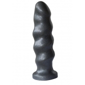 Черная насадка на трусики харнесс Platinum - 16 см. - LOVETOY (А-Полимер) - купить с доставкой в Тамбове