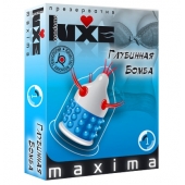 Презерватив LUXE Maxima  Глубинная бомба  - 1 шт. - Luxe - купить с доставкой в Тамбове