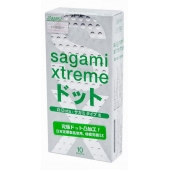 Презервативы Sagami Xtreme Type-E с точками - 10 шт. - Sagami - купить с доставкой в Тамбове