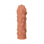 Телесная реалистичная насадка KOKOS Extreme Sleeve 11 с дополнительной стимуляцией - 12,7 см. - KOKOS - в Тамбове купить с доставкой Телесная реалистичная насадка KOKOS Extreme Sleeve 11 с дополнительной стимуляцией - 12,7 см. - KOKOS - в Тамбове купить с доставкой