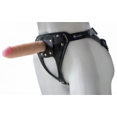 Универсальный мягкий пояс с насадкой Hard brutal BDSM-КОНСУЛ - 17 см. - LOVETOY (А-Полимер) - купить с доставкой в Тамбове
