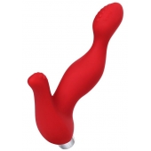 Красный силиконовый вибростимулятор простаты Proman - 12,5 см. - ToyFa - в Тамбове купить с доставкой