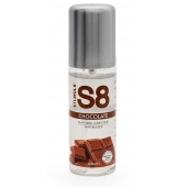 Смазка на водной основе S8 Flavored Lube со вкусом шоколада - 125 мл. - Stimul8 - купить с доставкой в Тамбове