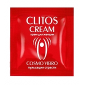 Пробник возбуждающего крема для женщин Clitos Cream - 1,5 гр. - Биоритм - купить с доставкой в Тамбове