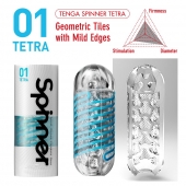 Мастурбатор SPINNER Tetra - Tenga - в Тамбове купить с доставкой