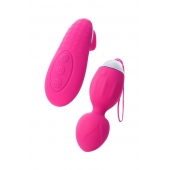 Розовые виброшарики TELLA с пультом-стимулятором - ToyFa в Тамбове Розовые виброшарики TELLA с пультом-стимулятором - ToyFa