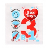 Гель-лубрикант на водной основе Sex Toys - 4 гр. - Биоритм - купить с доставкой в Тамбове