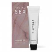 Лубрикант на водной основе Slow Sex Anal Play Gel - 30 мл. - Bijoux Indiscrets - купить с доставкой в Тамбове