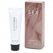 Лубрикант на водной основе Slow Sex Anal Play Gel - 30 мл. - Bijoux Indiscrets - купить с доставкой в Тамбове