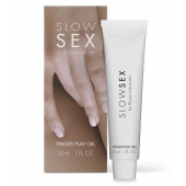Гель для мастурбации с ароматом кокоса Slow Sex Finger Play Gel - 30 мл. - Bijoux Indiscrets - купить с доставкой в Тамбове