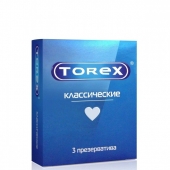 Гладкие презервативы Torex  Классические  - 3 шт. - Torex - купить с доставкой в Тамбове