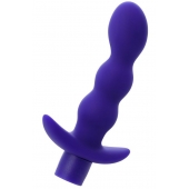 Синий анальный вибратор с загнутой головкой ADORE - 15 см. - ToyFa в Тамбове Синий анальный вибратор с загнутой головкой ADORE - 15 см. - ToyFa