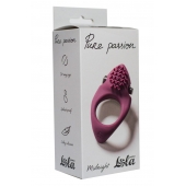 Бордовое эрекционное виброкольцо Pure Passion Midnight - Lola Games - в Тамбове купить с доставкой