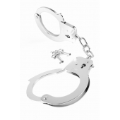 Металлические серебристые наручники Designer Metal Handcuffs - Pipedream - купить с доставкой в Тамбове