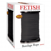 Черная веревка для связывания Bondage Rope - 60,9 м. - Pipedream - купить с доставкой в Тамбове