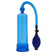 Синяя вакуумная помпа MENZSTUFF PENIS ENLARGER - Dream Toys - в Тамбове купить с доставкой