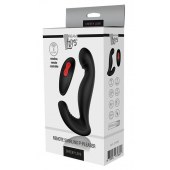 Черный вибромассажер простаты SWIRLING P-PLEASER - Dream Toys - в Тамбове купить с доставкой