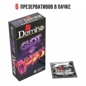 Ароматизированные презервативы DOMINO  Фруктовый слот  - 6 шт. - Domino - купить с доставкой в Тамбове