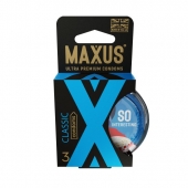Классические презервативы в пластиковом кейсе MAXUS Classic - 3 шт. - Maxus - купить с доставкой в Тамбове