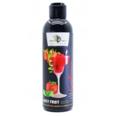 Интимный гель-смазка JUICY FRUIT с ароматом клубники - 200 мл. - БиоМед - купить с доставкой в Тамбове
