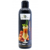 Интимный гель-смазка JUICY FRUIT с ароматом солёной карамели - 200 мл. - БиоМед - купить с доставкой в Тамбове