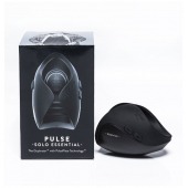 Черный инновационный мужской вибратор PULSE SOLO ESSENTIAL - Hot Octopuss - в Тамбове купить с доставкой