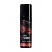 Разогревающий гель для массажа ORGIE Sexy Vibe Hot с эффектом вибрации - 15 мл. - ORGIE - купить с доставкой в Тамбове
