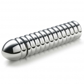 Рельефный фаллос для интенсивного электросекса Groovey George - 20 см. - MyStim - купить с доставкой в Тамбове