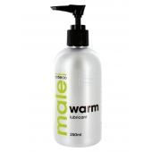 Лубрикант с согревающим эффектом MALE Cobeco Warm Lubricant - 250 мл. - Cobeco - купить с доставкой в Тамбове