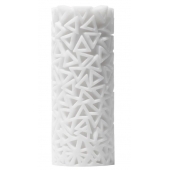 Белый 3D мастурбатор PILE - Tenga - в Тамбове купить с доставкой