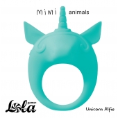 Зеленое эрекционное кольцо Unicorn Alfie - Lola Games - в Тамбове купить с доставкой