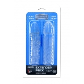 Комплект из 2 прозрачных насадок на пенис PENIS EXTENDER PACK - Dream Toys - в Тамбове купить с доставкой