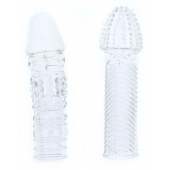 Комплект из 2 прозрачных насадок на пенис PENIS EXTENDER PACK - Dream Toys - в Тамбове купить с доставкой