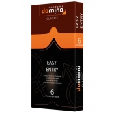 Презервативы с увеличенным количеством смазки DOMINO Easy Entry - 6 шт. - Domino - купить с доставкой в Тамбове