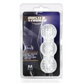 Прозрачный фигурный мастурбатор Master Stroker - Blush Novelties - в Тамбове купить с доставкой