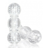 Прозрачный фигурный мастурбатор Master Stroker - Blush Novelties - в Тамбове купить с доставкой