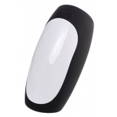 Черно-белый перезаряжаемый мастурбатор Erotist Hailstorm - Erotist Adult Toys - в Тамбове купить с доставкой