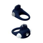 Синее эрекционное виброкольцо STIMU RING - Dream Toys - в Тамбове купить с доставкой