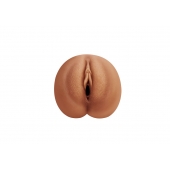 Кофейный мастурбатор-вагина Dumpling - Lola Games - в Тамбове купить с доставкой
