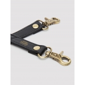 Черный фиксатор для манжет Bound to You Faux Leather Hogtie - Fifty Shades of Grey - купить с доставкой в Тамбове