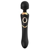 Черный жезловый вибратор MONICA - 24,1 см. - Dream Toys