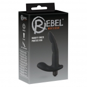 Черный вибромассажер простаты Naughty Finger Prostate Vibe - 13,8 см. - Orion - в Тамбове купить с доставкой