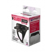 Черный пояс для насадок CLASS STRAP Restyling - LOVETOY (А-Полимер) - купить с доставкой в Тамбове