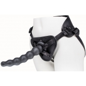 Пояс харнесс BEST UNI strap с 2 насадками - 18 и 22 см. - LOVETOY (А-Полимер) - купить с доставкой в Тамбове
